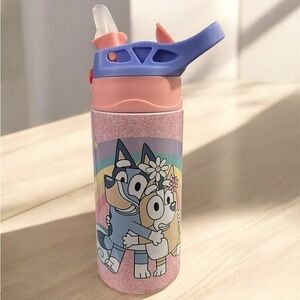 Kids Pink and Blue Water Bottle